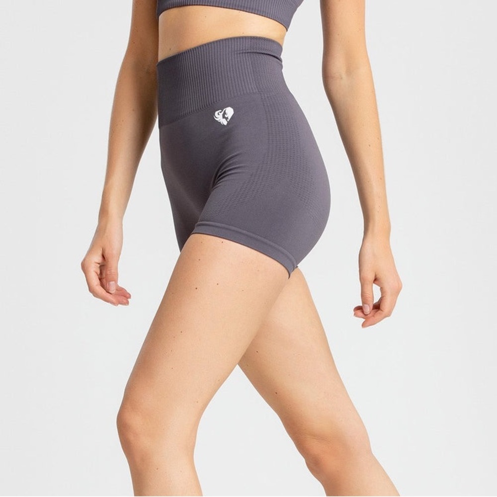 Women's Best Wear Power Seamless Shorts - Charcoal